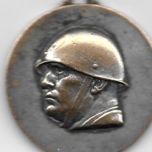 Italia Medalla Campaña de Africa Oriental, Etiopia 1935-1936 Mussolini