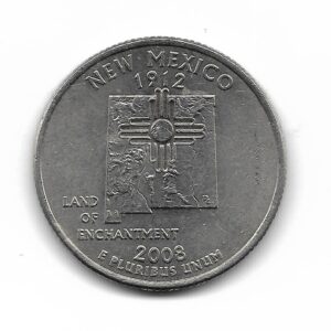 Estados Unidos 1/4 Dolar 2008P New Mexico