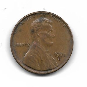 Estados Unidos 1 Cent 1971s KM201 MB