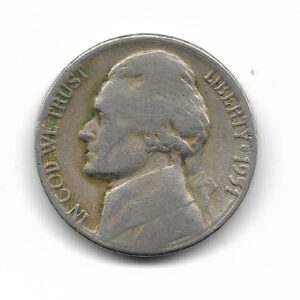 Estados Unidos 5 Cents 1951D KMA192 MB