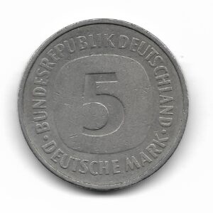 Alemania 5 Marcos 1975F KM140.1 MB+