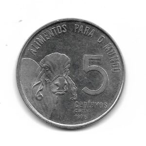 Brasil 5 Centavos 1976 F.A.O KM587.2 SC