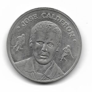 Ficha/Token Helados Dolce Neve serie Pasion por el Gol 1998 Jose Calderon