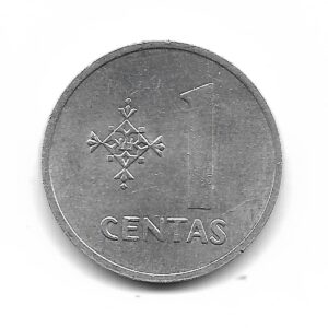 Lituania 1 Centas 1991 KM85 SC