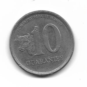 Paraguay 10 Guaranies 1984 F.A.O KM167 SC