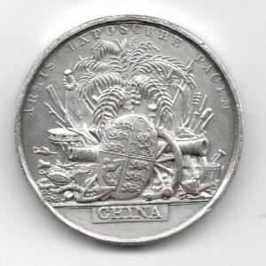 Gran Bretaña Medalla Premio Militar 2da. Campaña Guerra con China (Guerra del Opio) 1860