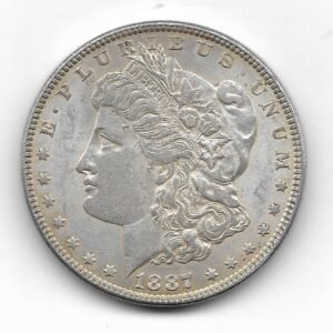 Estados Unidos 1 Dolar Morgan de Plata 1887 KM110 SC-