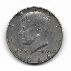Estados Unidos 1/2 Dolar de Plata 1964D KM202 MB