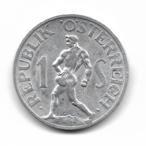 Austria 1 Schilling 1952 KM2871 SC-