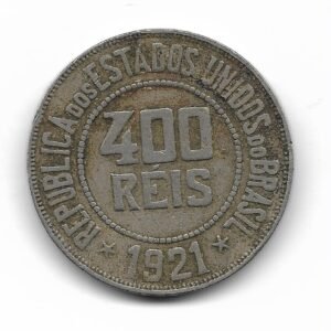 Brasil 400 Reis 1921 KM520 MB