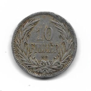 Hungria 10 Filler 1894 KM482 MB