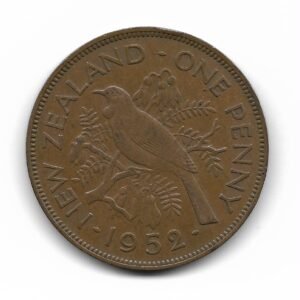 Nueva Zelanda 1 Penny 1952 KM21 MB+