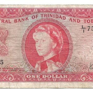 Trinidad y Tobago Colonia Britanica 1 Dolar 1966 P26b MB-