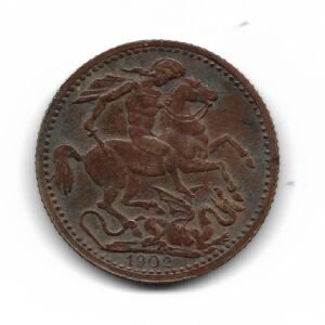 Gran Bretaña Medalla 1902 Reina Victoria San Jorge