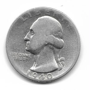 Estados Unidos 1/4 Dolar de Plata 1940 MB-