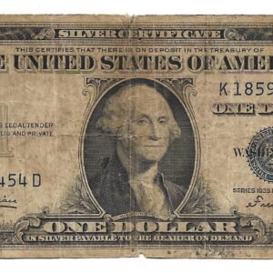 Estados Unidos 1 Dolar 1935B Certificado de Plata P416b B+