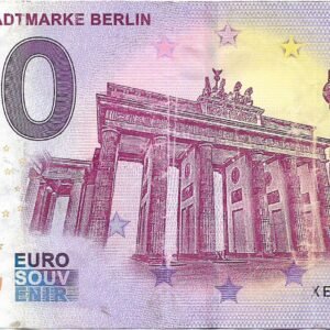 Alemania 0 Euro 2025 Conmemorativo Berlin Puerta de Brandenburgo EXC-