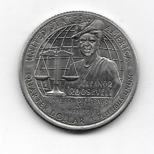 Estados Unidos 1/4 Dolar 2023P Eleanor Rosevelt