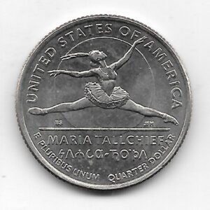 Estados Unidos 1/4 Dolar 2023P Maria Tallchief